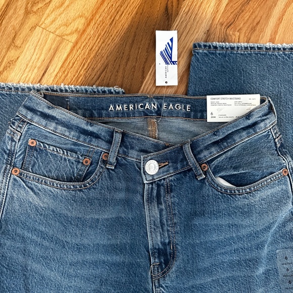 Brand New Cross Waisted Baggy Jeans - Picture 3 of 3